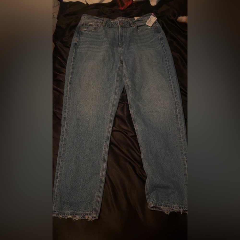 American Eagle Outfitters Blue Straight Leg Jeans